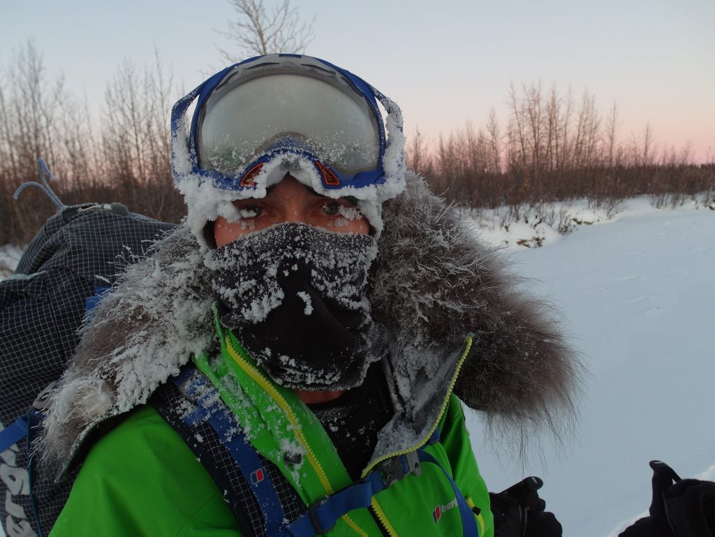 John Cantor during one of his aborted treks across the Brooks Ranges in Alaska.