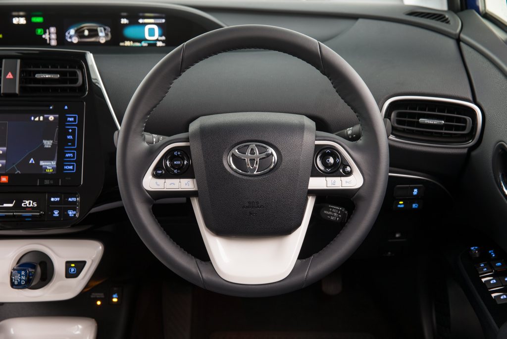 2016 Toyota Prius i-Tech steering wheel 2016 Toyota Prius i-Tech steering wheel