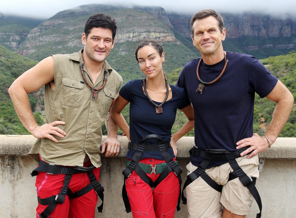 I'm A Celebrity... Get Me Out of Here! finalists Brendan Fevola, Laurina Fleure and Paul Harragon. I'm A Celebrity... Get Me Out of Here! finalists Brendan Fevola, Laurina Fleure and Paul Harragon.