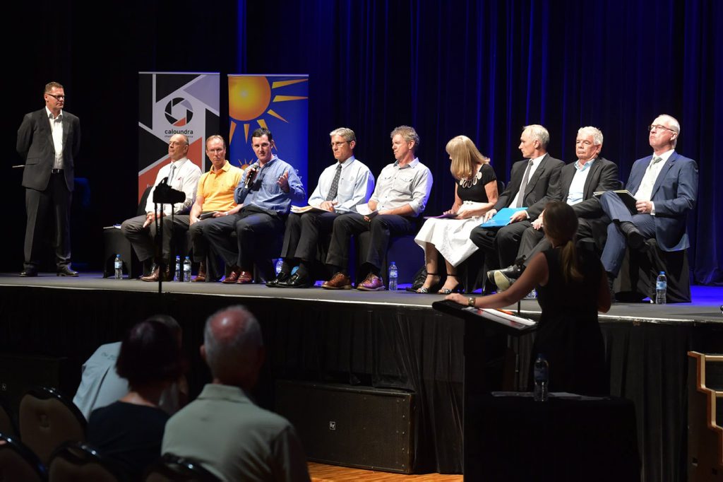 An election forum on the Sunshine Coast attracted significant attention. An election forum on the Sunshine Coast attracted significant attention.