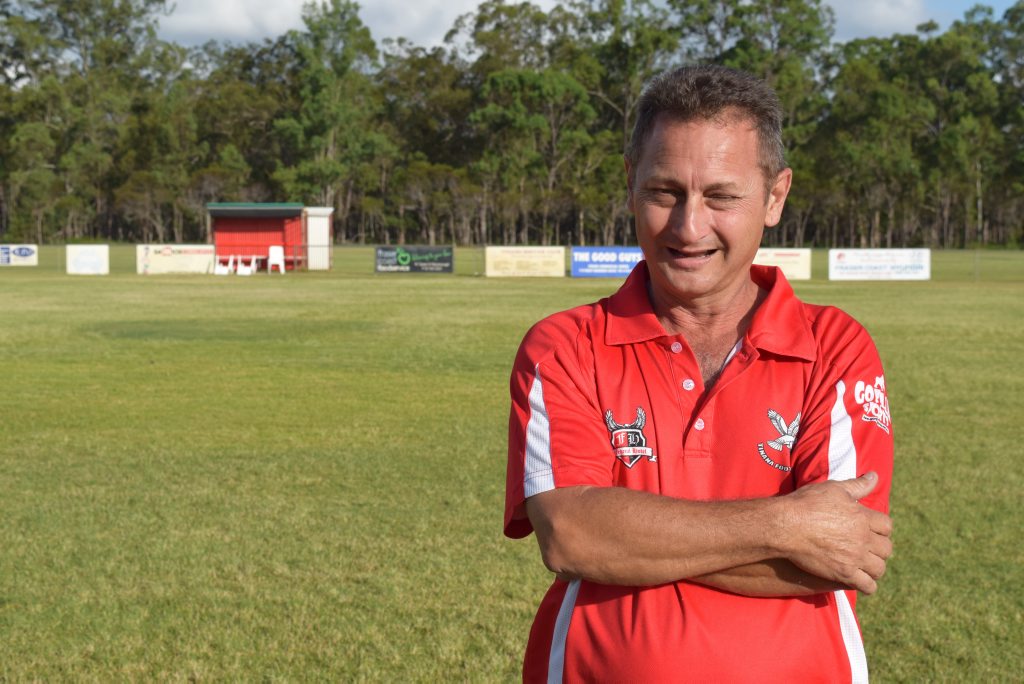 Tinana vice president Peter Kluytenberg. Football Maryborough. Photo Matthew McInerney / Fraser Coast Chronicle Tinana vice president Peter Kluytenberg. Football Maryborough. Photo Matthew McInerney / Fraser Coast Chronicle