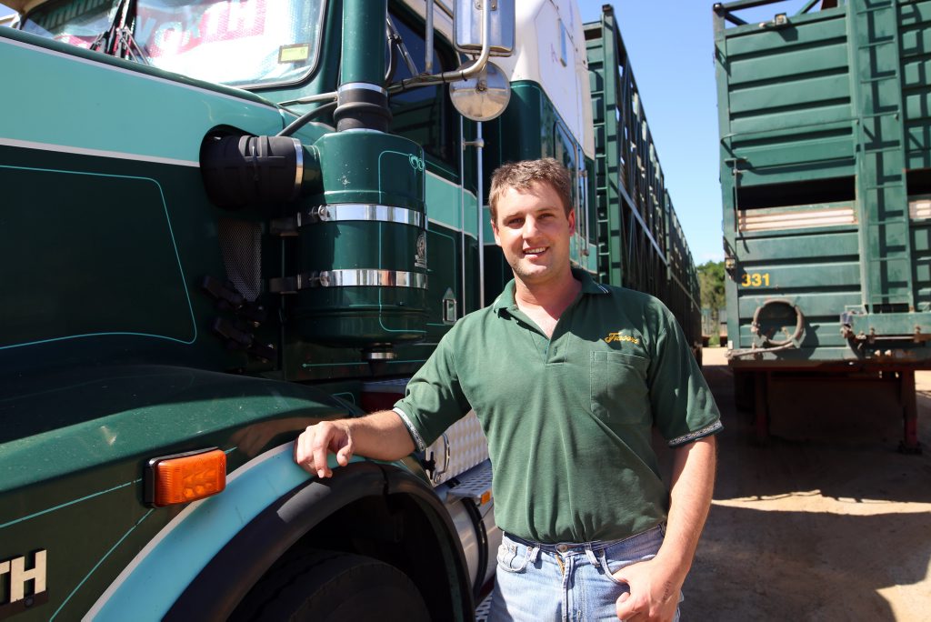 Alister Clarke, manager of Frasers Livestock Transport in Gracemere. Photo Kelly Butterworth / Rockhampton Morning Bulletin Alister Clarke, manager of Frasers Livestock Transport in Gracemere. Photo Kelly Butterworth / Rockhampton Morning Bulletin