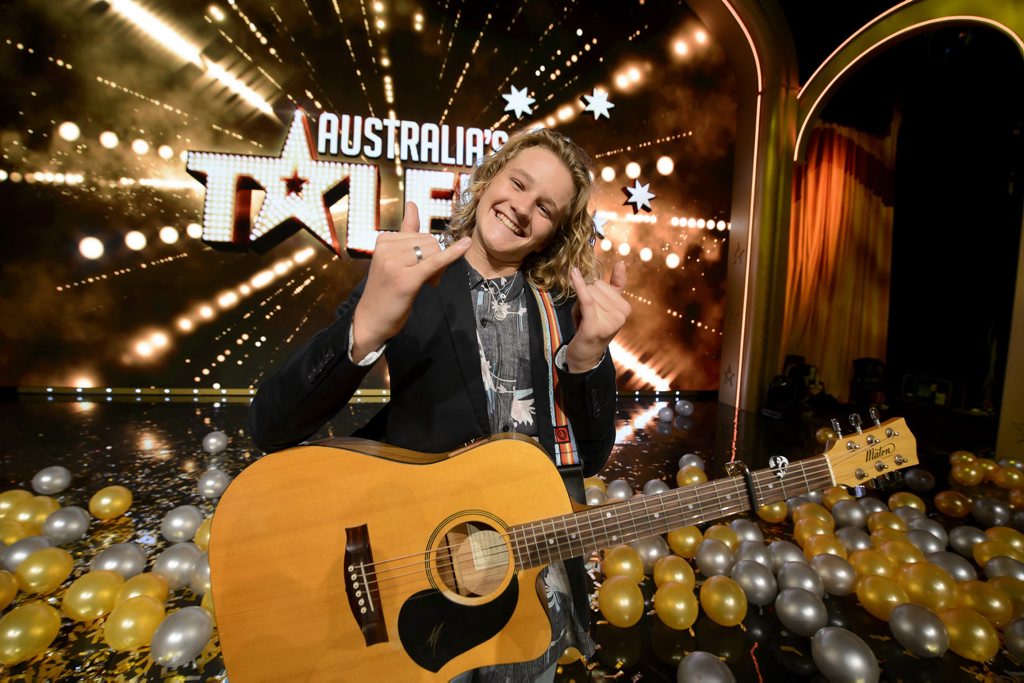 Australia's Got Talent winner Fletcher Pilon. Australia's Got Talent winner Fletcher Pilon.