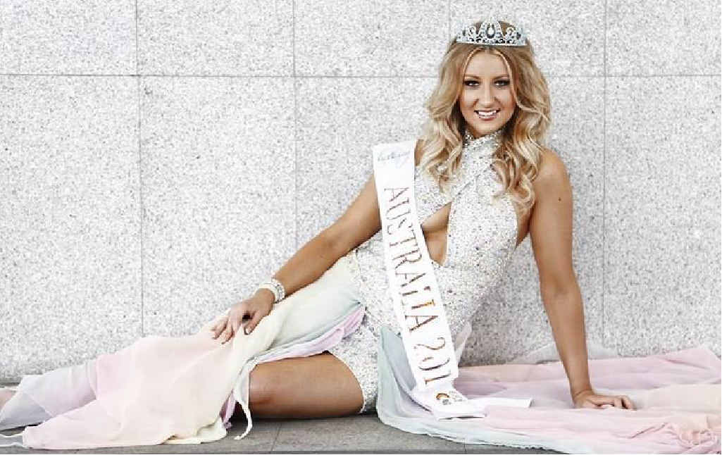 PAGEANT QUEEN: Erin Stanfield, 26, will head to Europe as a finalist in the Face Of The Globe. PAGEANT QUEEN: Erin Stanfield, 26, will head to Europe as a finalist in the Face Of The Globe.