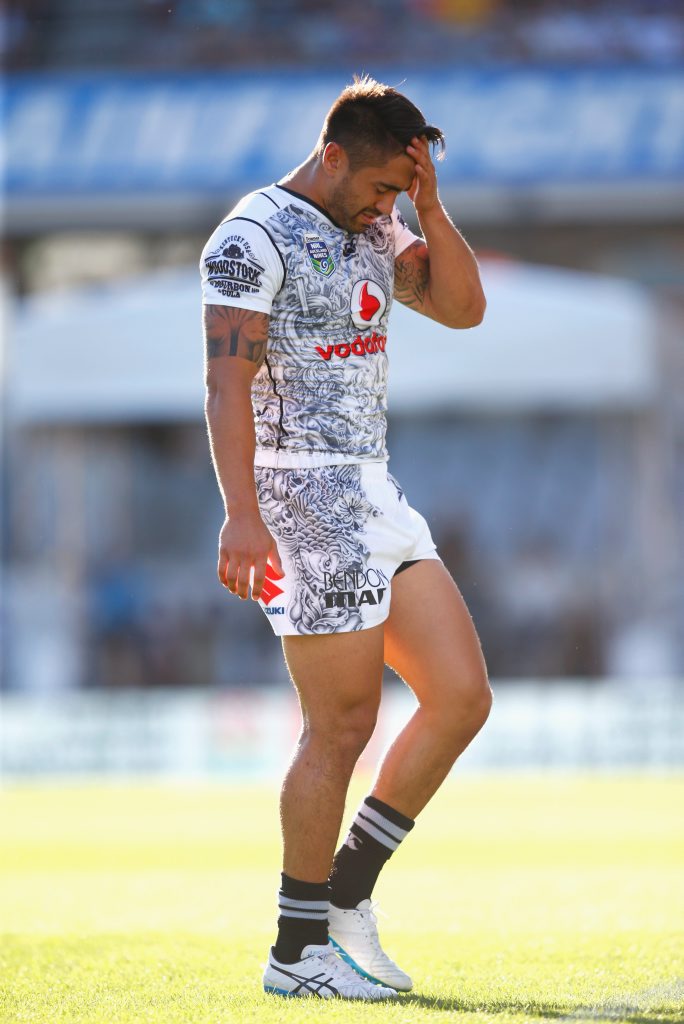Shaun Johnson of the Warriors. Photo: Getty Images. Shaun Johnson of the Warriors. Photo: Getty Images.