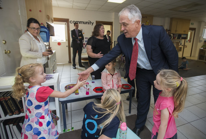 Policies aimed at increasing workforce participation, childcare and early childhood development all have gender implications. Photo: AAP Policies aimed at increasing workforce participation, childcare and early childhood development all have gender implications. Photo: AAP
