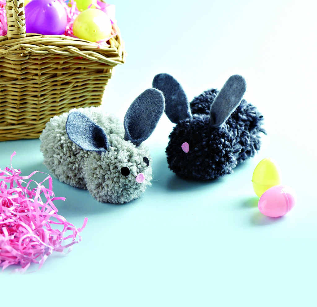 Cute bunnies are easy to make. Cute bunnies are easy to make.
