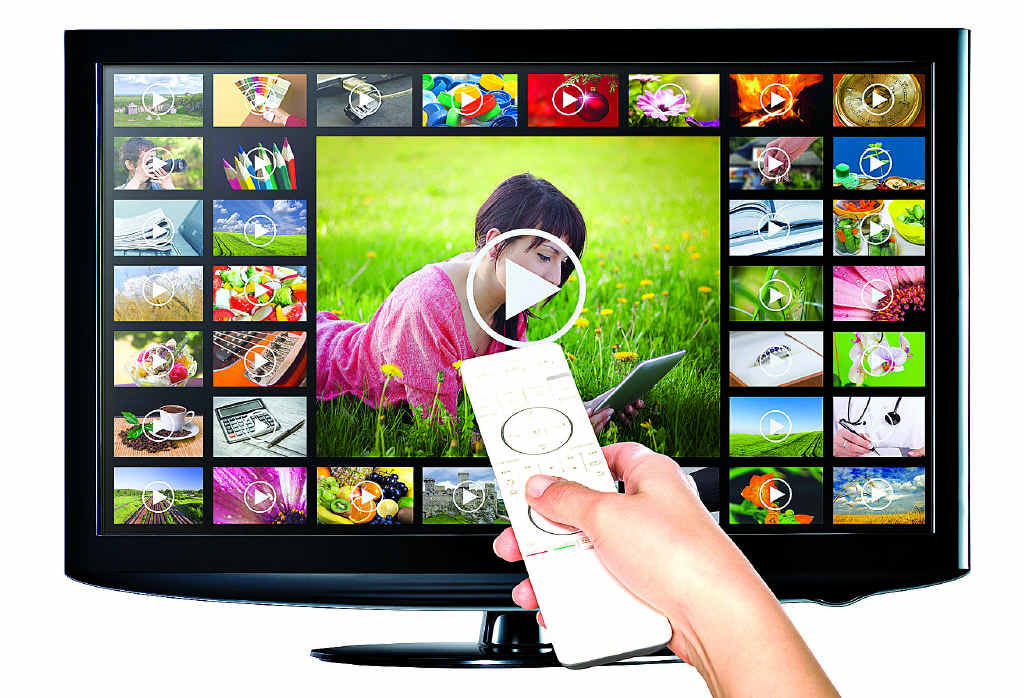 Video on demand VOD service on TV. Video on demand VOD service on TV.