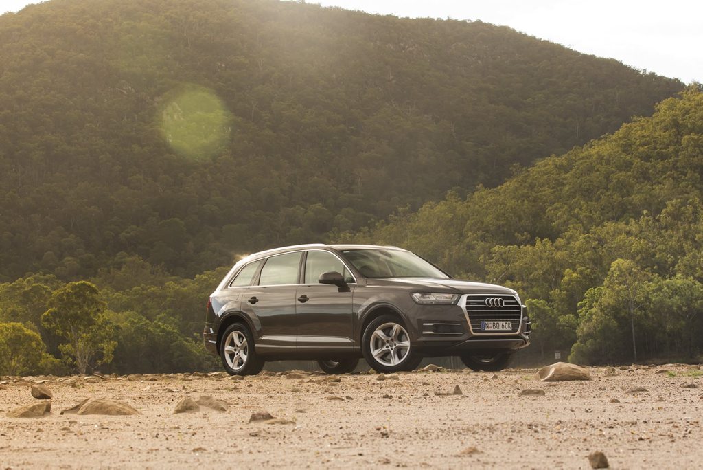 2016 Audi Q7 160kW. Photo: Nathan Duff. 2016 Audi Q7 160kW. Photo: Nathan Duff.