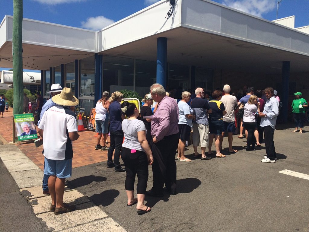 Candidates in Division 2 - Paul McCarragher, Stanley Edwards, Bill Trevor, Jim Nilon, and Julie Green  - are sitting tight today waiting for results to come in tonight.  