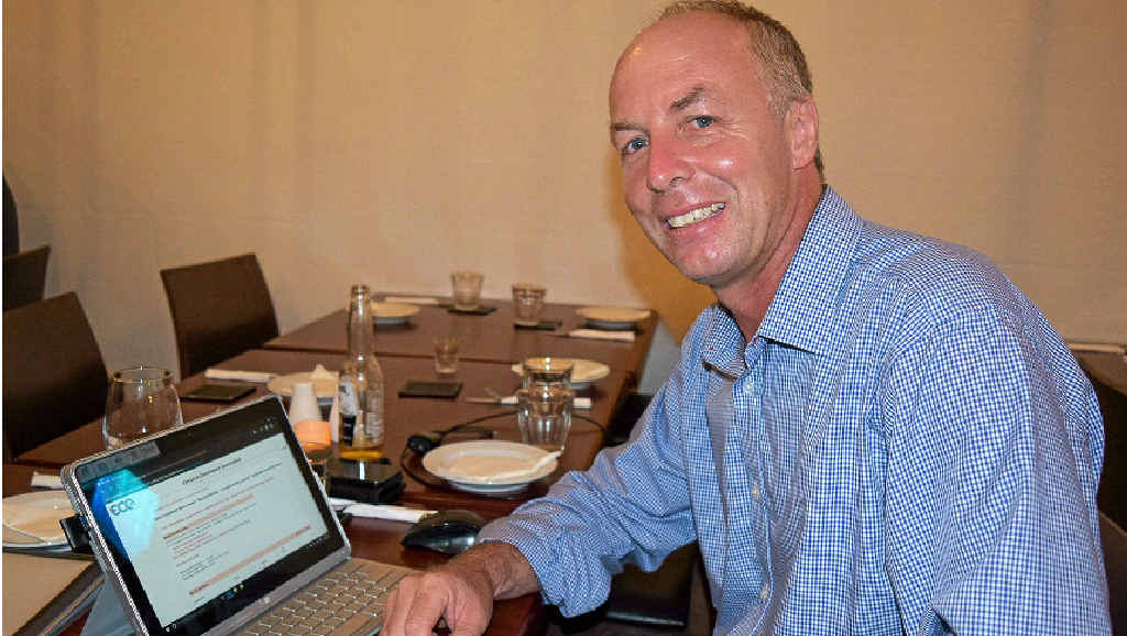 TOUGH STRUGGLE: Livingstone Shire Council mayoral candidate Heath Henwood. TOUGH STRUGGLE: Livingstone Shire Council mayoral candidate Heath Henwood.