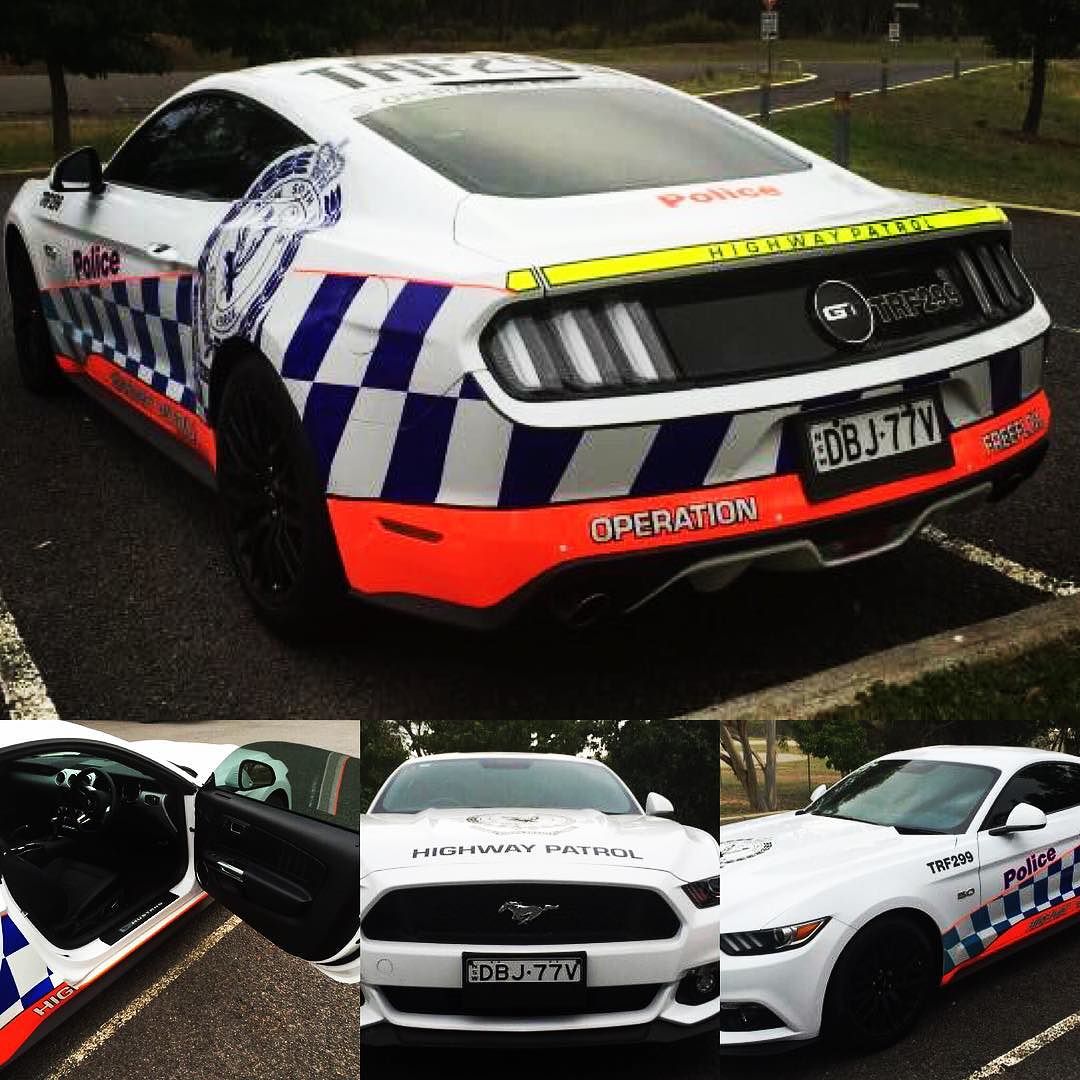A look at what a NSW Police Ford Mustang Highway Patrol vehicle would look like... if it passed the testing.
A look at what a NSW Police Ford Mustang Highway Patrol vehicle would look like... if it passed the testing.