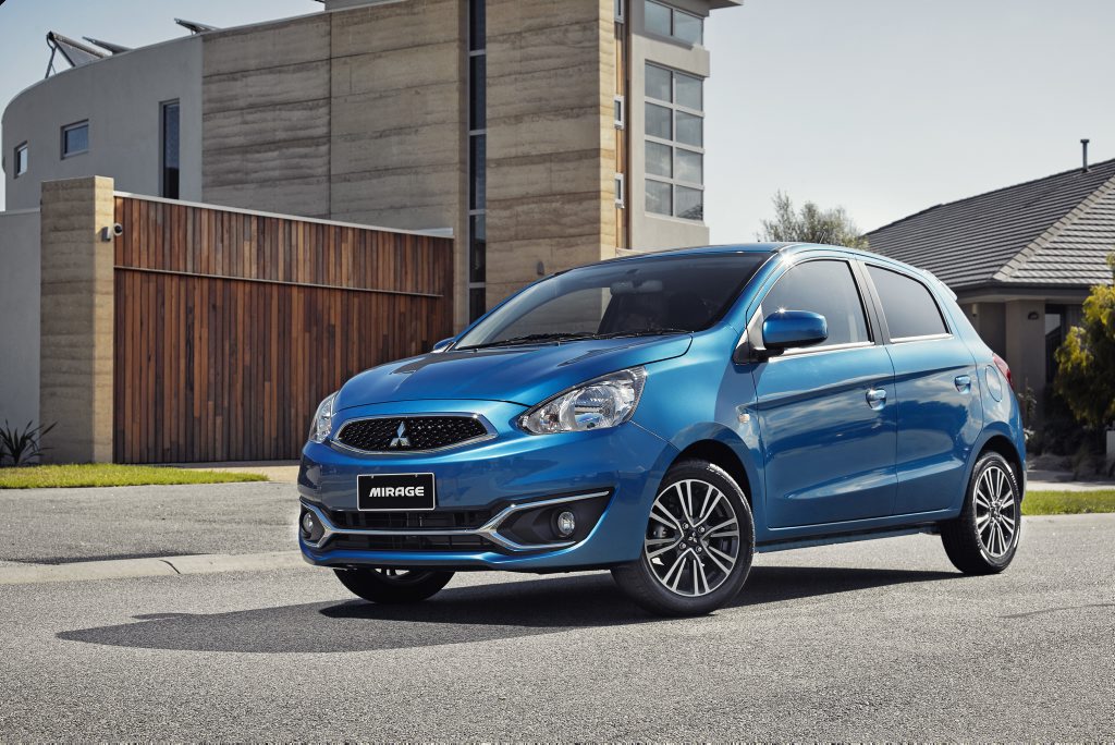 MICRO MOVER: For those who love their cars small and cheap, Mitsubishi's updated Mirage offers new kit and a facelift and can be had for just over 12 grand MICRO MOVER: For those who love their cars small and cheap, Mitsubishi's updated Mirage offers new kit and a facelift and can be had for just over 12 grand