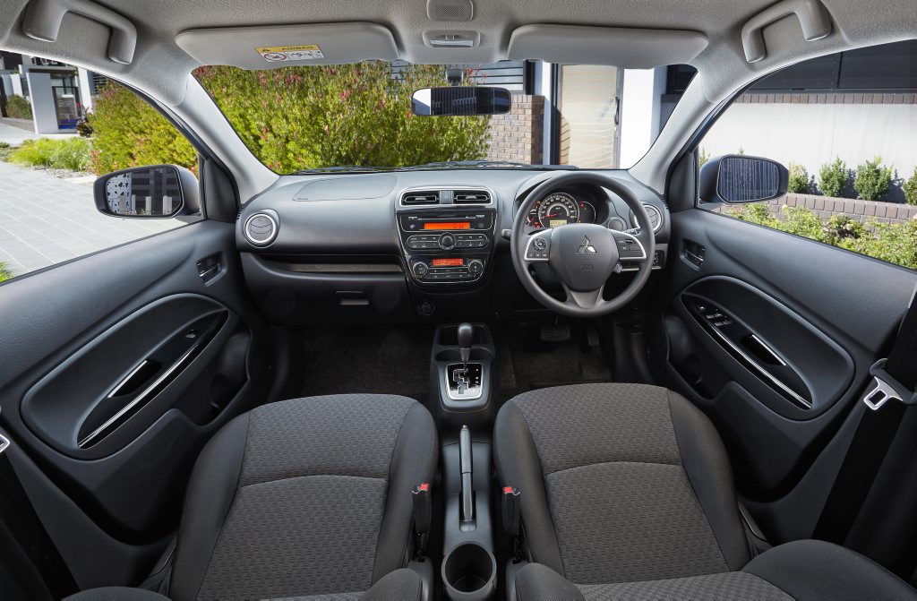 2016 Mitsubishi Mirage. Photo: Contributed 2016 Mitsubishi Mirage. Photo: Contributed