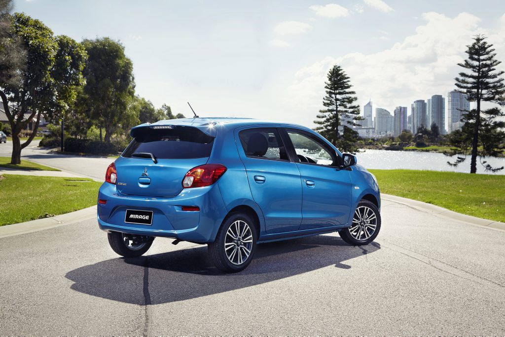 2016 Mitsubishi Mirage. Photo: Contributed 2016 Mitsubishi Mirage. Photo: Contributed