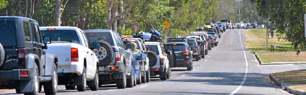 GET SET TO WAIT: If you're heading to Noosa's north shore, you won't be alone. Locals are urging visitors to go easy on the pippies. GET SET TO WAIT: If you're heading to Noosa's north shore, you won't be alone. Locals are urging visitors to go easy on the pippies.
