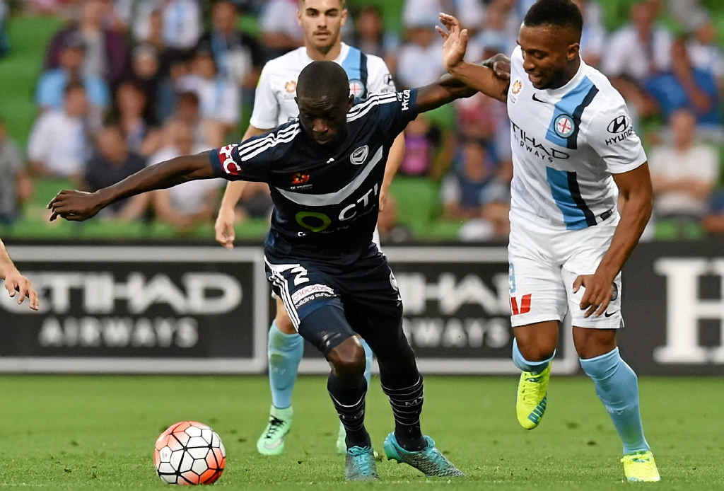 READY AND WAITING: Jason Geria, of the Melbourne Victory, is one of several players hoping to make their Socceroos’ debut. READY AND WAITING: Jason Geria, of the Melbourne Victory, is one of several players hoping to make their Socceroos’ debut.