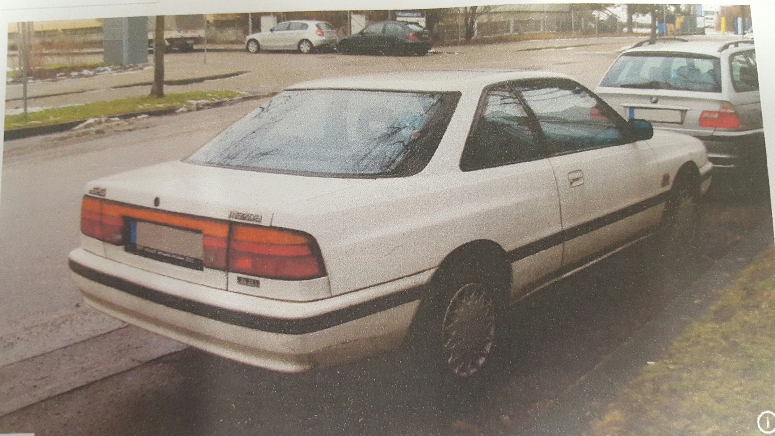 The man was driving a car similar to this. The man was driving a car similar to this.