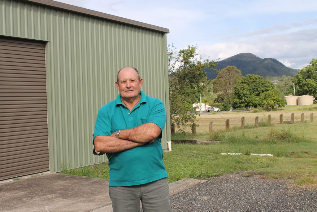 NOT HAPPY: Geoff Bentley said his Mt Perry property has been mistreated for a decade. NOT HAPPY: Geoff Bentley said his Mt Perry property has been mistreated for a decade.