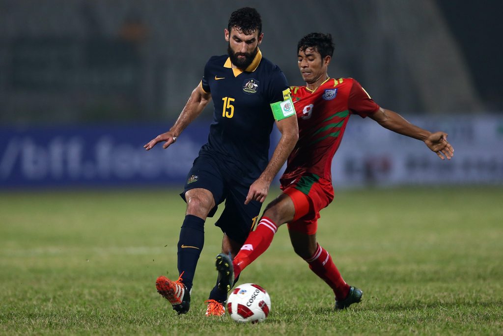 Mile Jedinak is hoping to be fit to play tonight. Mile Jedinak is hoping to be fit to play tonight.