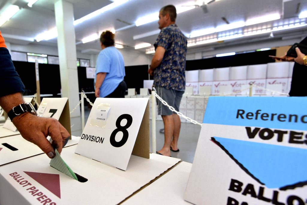 Pre-poll voting opens at Tozer Street, Gympie. March 14, 2016.Photo Patrick Woods / Gympie Times Pre-poll voting opens at Tozer Street, Gympie. March 14, 2016.Photo Patrick Woods / Gympie Times