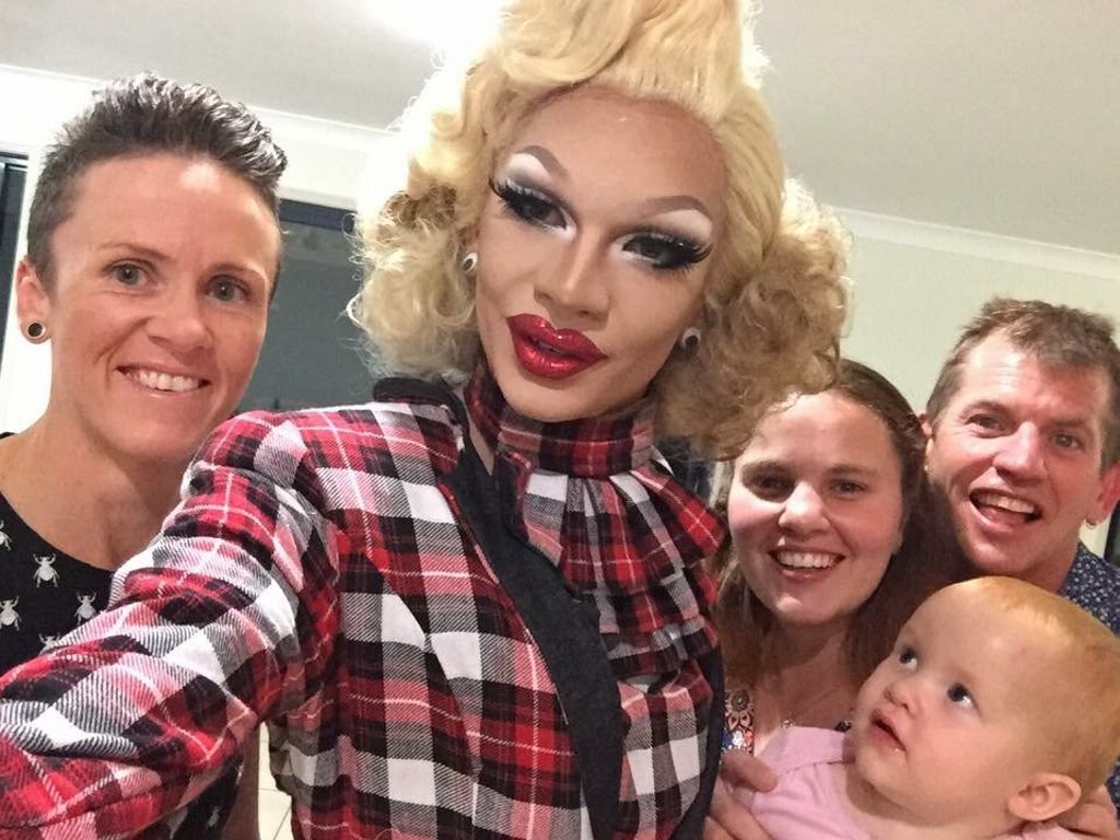 My wife's name is Raelene, Dylan (Gayleen Tuckwood) Jelicia, Gavin Bendall and Ava. Photo: Contributed My wife's name is Raelene, Dylan (Gayleen Tuckwood) Jelicia, Gavin Bendall and Ava. Photo: Contributed