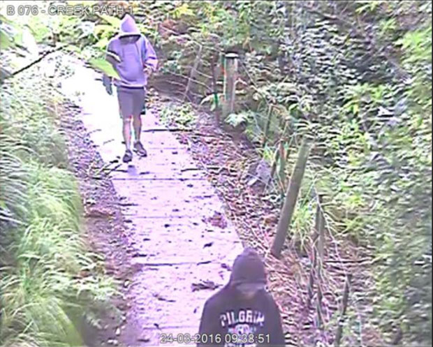 CCTV image shows the alleged offenders involved in a brutal attack near Unitec in Mt Albert. CCTV image shows the alleged offenders involved in a brutal attack near Unitec in Mt Albert.