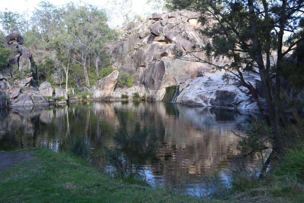 Coomba Falls, Maidenwell. Coomba Falls, Maidenwell.