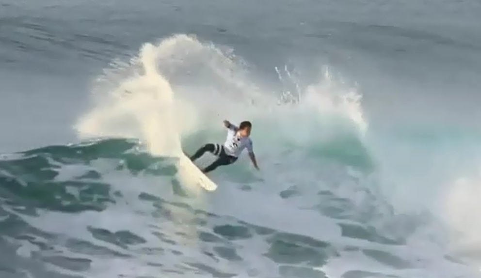 SO CLOSE: Coolum's Julian Wilson was knocked out in the fifth round of the Rip Curl Pro Bells Beach. SO CLOSE: Coolum's Julian Wilson was knocked out in the fifth round of the Rip Curl Pro Bells Beach.