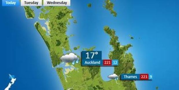 The forecast showed that Auckland would reach a staggering 221 degrees Celsius. The forecast showed that Auckland would reach a staggering 221 degrees Celsius.