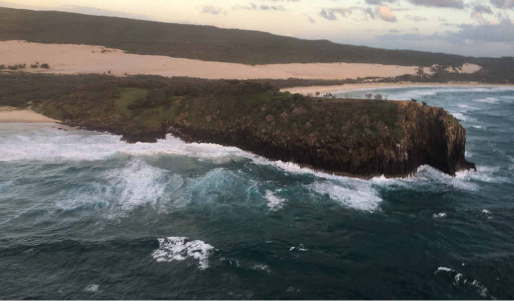 The search was called off after seas in the area became too rough The search was called off after seas in the area became too rough