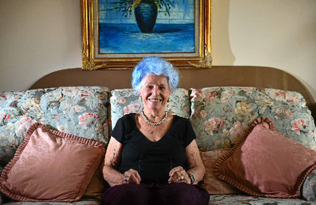 TREND-SETTER: Florence Bush, 83, is an active human being. TREND-SETTER: Florence Bush, 83, is an active human being.