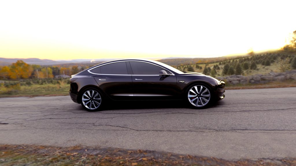 Tesla Model 3. Photo: Contributed Tesla Model 3. Photo: Contributed