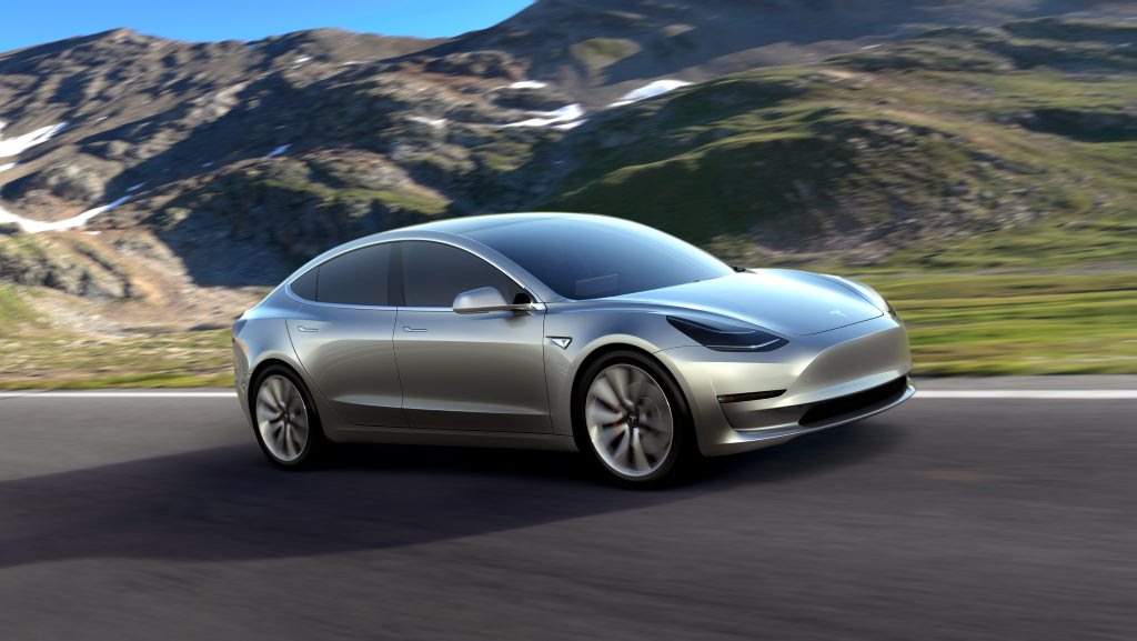 Tesla Model 3. Photo: Contributed Tesla Model 3. Photo: Contributed