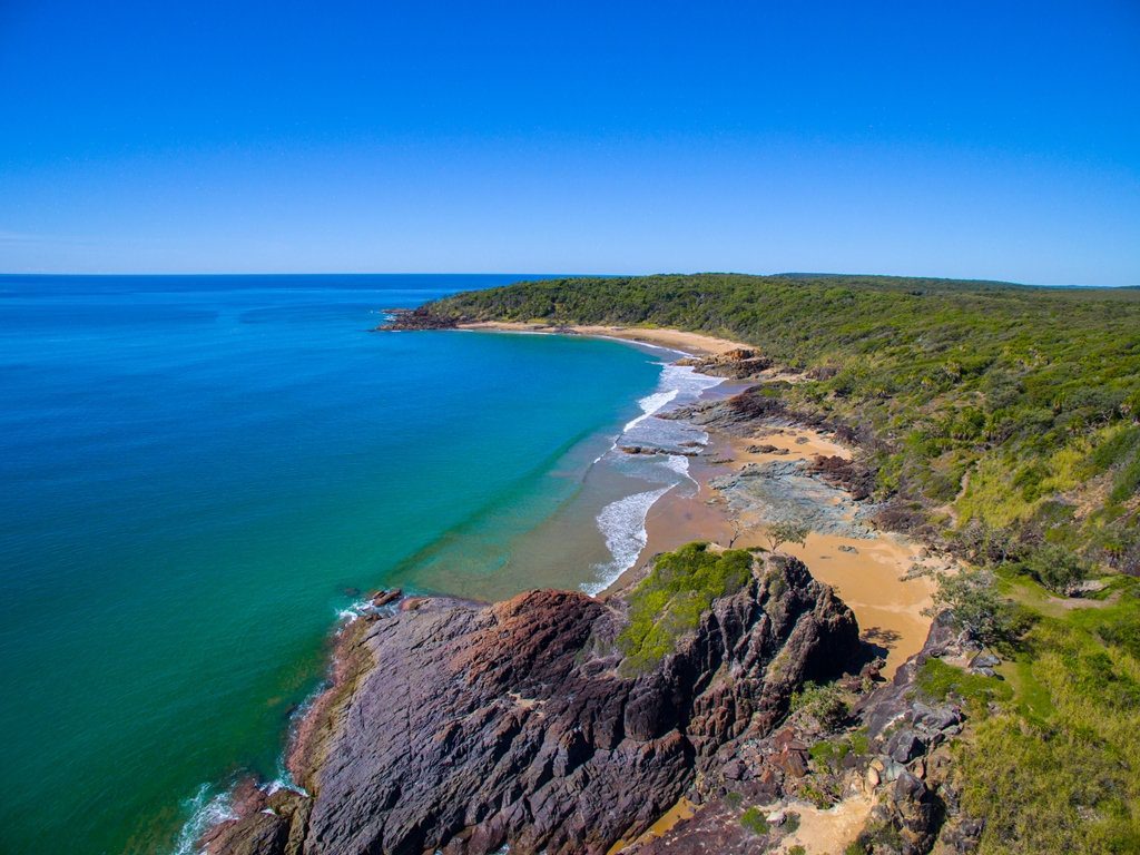The young girl was found face down in the water at Workman's Beach (pictured). The young girl was found face down in the water at Workman's Beach (pictured).