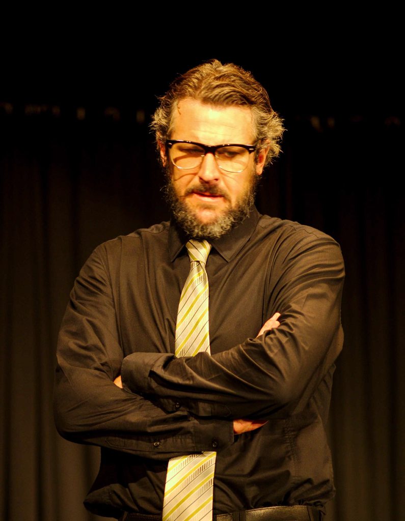 Bill North as Ben in the performance of When Dad Married Fury at the Pelican Playhouse on Sunday, 3rd of April, 2016. Photo Ros Coy / Contributed