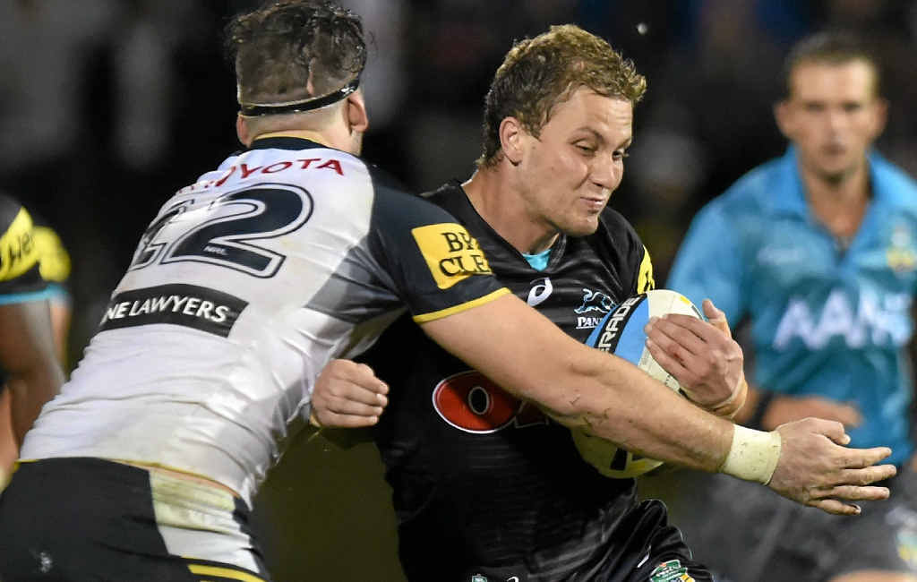 DANGER MAN: Panther skipper Matt Moylan is a clear and present danger to the Cowboys tomorrow night. DANGER MAN: Panther skipper Matt Moylan is a clear and present danger to the Cowboys tomorrow night.