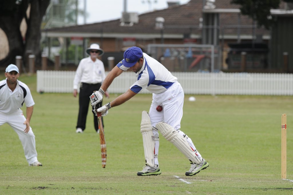 Harwood batsman Nathan Ensbey at the crease during the CRCA premier league cricket match between Harwood and Coutts Crossing at Ellem Oval at Grafton on Saturday, 23rd January, 2016. Photo Debrah Novak / The Daily Examiner Harwood batsman Nathan Ensbey at the crease during the CRCA premier league cricket match between Harwood and Coutts Crossing at Ellem Oval at Grafton on Saturday, 23rd January, 2016. Photo Debrah Novak / The Daily Examiner