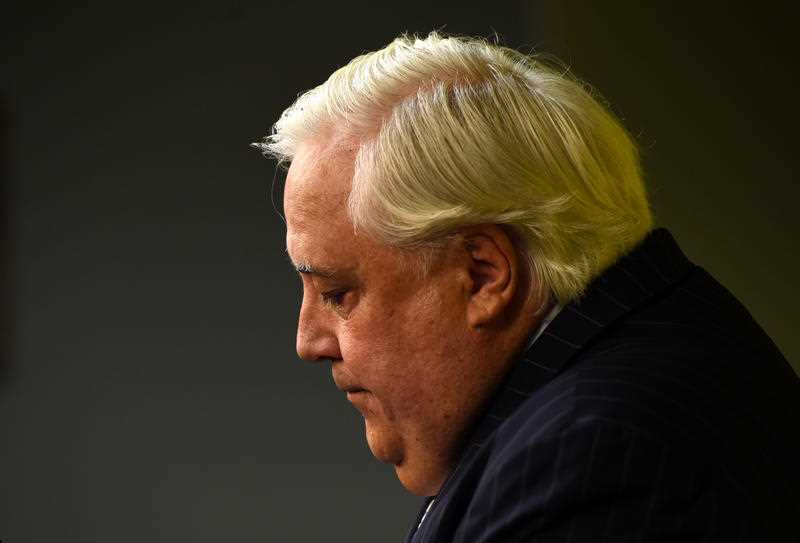 Federal member for Fairfax Clive Palmer speaks during a press conference in Brisbane, Monday, March 14, 2016. Clive Palmer has issued a number of demands he says must be met in order to save his embattled nickel refinery in in Townsville in light of the Queensland and federal governments having so far done nothing to help sacked workers. Federal member for Fairfax Clive Palmer speaks during a press conference in Brisbane, Monday, March 14, 2016. Clive Palmer has issued a number of demands he says must be met in order to save his embattled nickel refinery in in Townsville in light of the Queensland and federal governments having so far done nothing to help sacked workers.