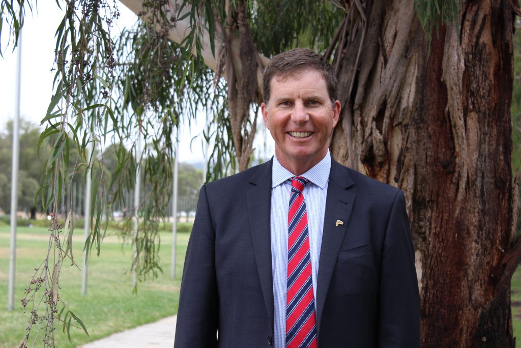National Farmers' Federation President Brent Finlay. National Farmers' Federation President Brent Finlay.