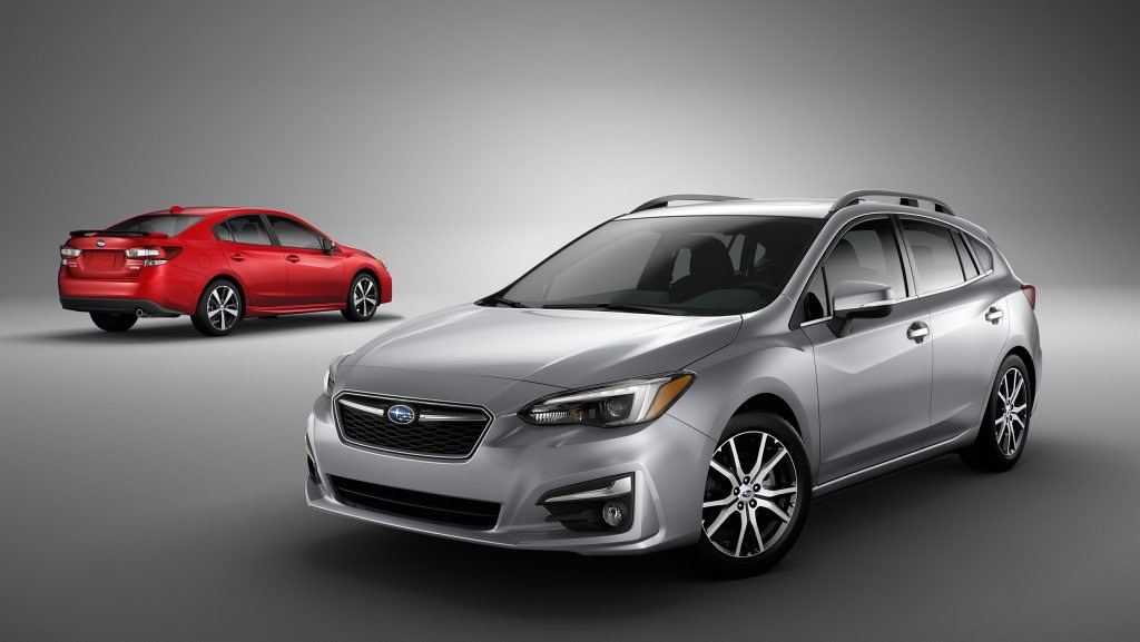 Fifth generation Subaru Impreza revealed at the 2016 New York Auto Show. Photo: Contributed Fifth generation Subaru Impreza revealed at the 2016 New York Auto Show. Photo: Contributed