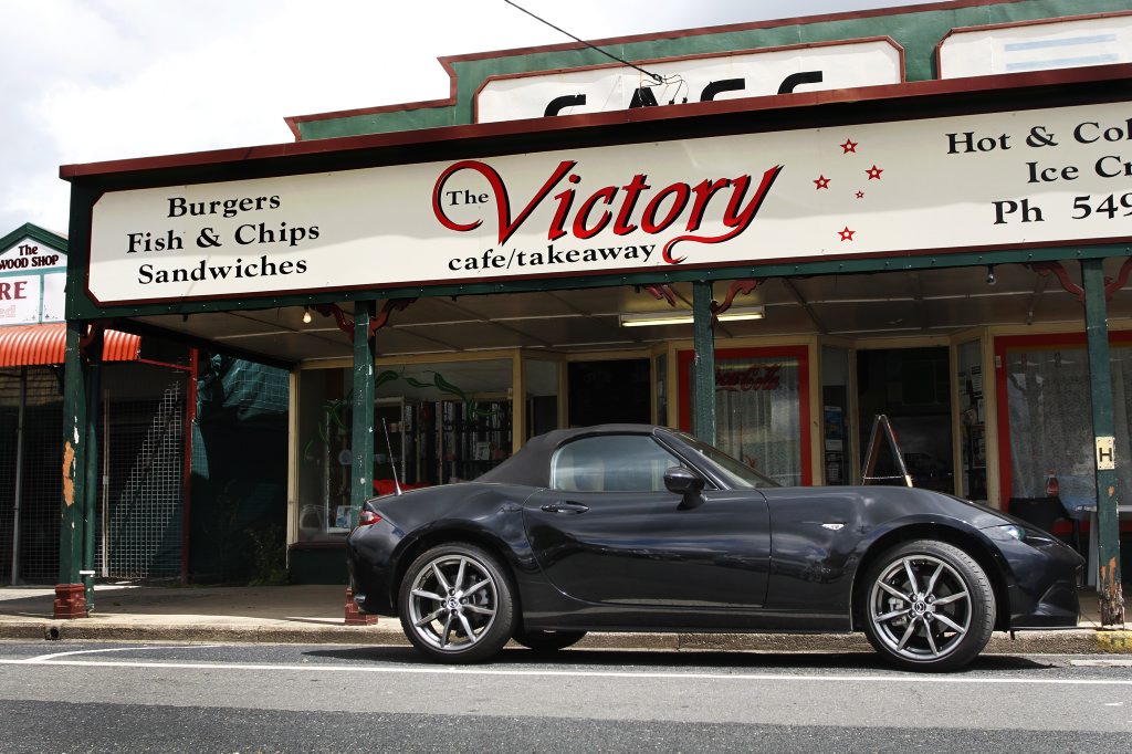 VICTORY LANE: Happiness in an MX-5? Oh yes. VICTORY LANE: Happiness in an MX-5? Oh yes.