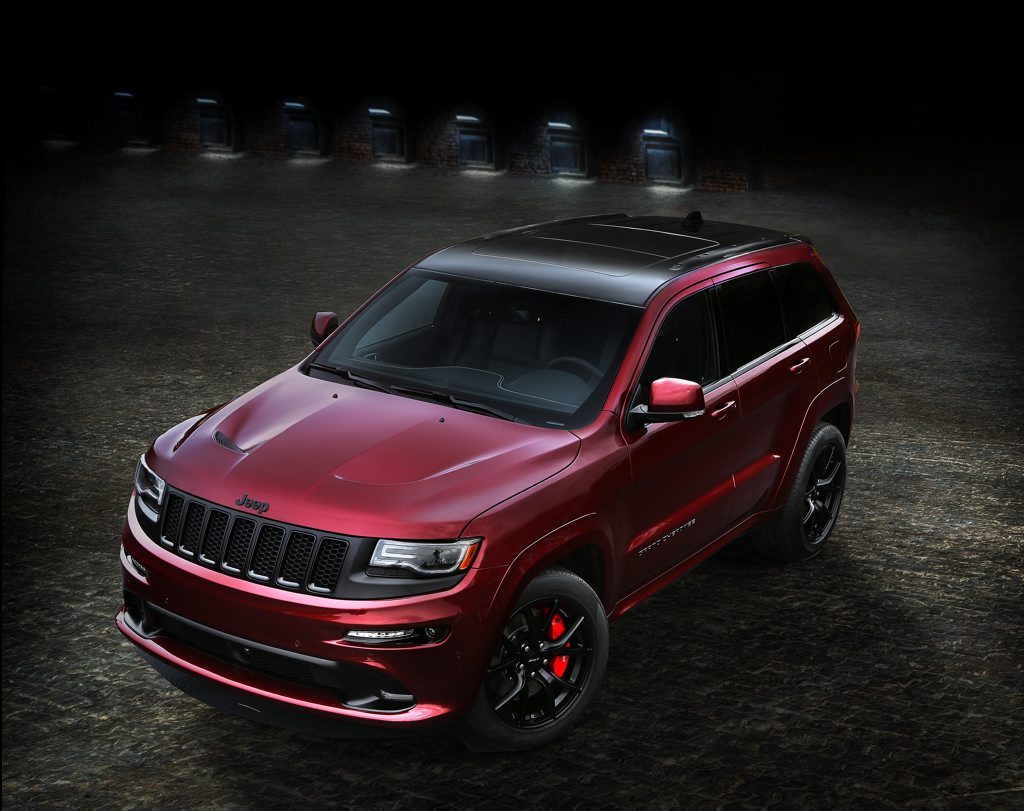 Jeep Grand Cherokee SRT Night. Photo: Contributed Jeep Grand Cherokee SRT Night. Photo: Contributed