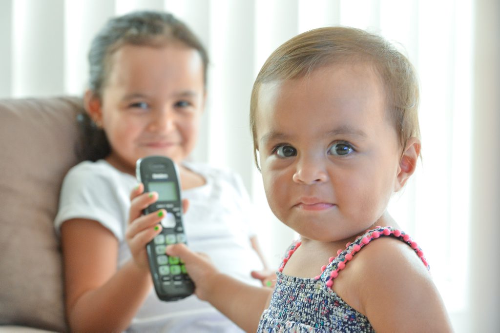 BE PREPARED: Moetu Hill, 4 with baby sister Jasmine, 1 recently learned how to call 000 at day care, and it was a lesson well learned. BE PREPARED: Moetu Hill, 4 with baby sister Jasmine, 1 recently learned how to call 000 at day care, and it was a lesson well learned.