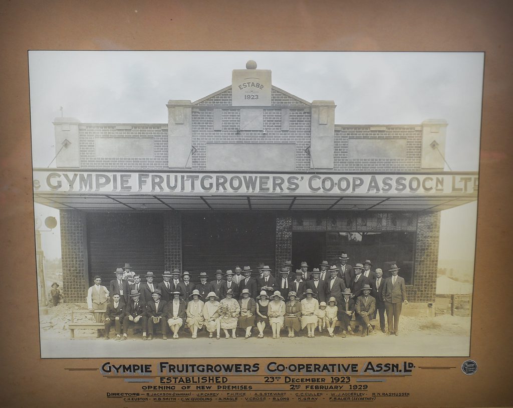 Before it was Sauers Produce and Garden Supplies, it was the Gympie Fruitgrowers Co-operative. Before it was Sauers Produce and Garden Supplies, it was the Gympie Fruitgrowers Co-operative.
