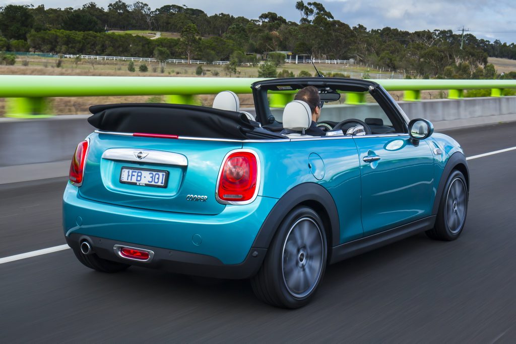 2016 Mini Cooper Convertible. Photo: Mark Bean 2016 Mini Cooper Convertible. Photo: Mark Bean