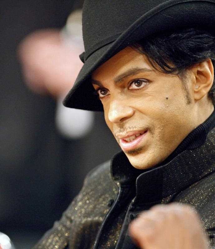 Prince watching the NBA All-Star game in Las Vegas, Nevada, USA. According to media reports, Prince died on 21 April 2016 at his Paisley Park residence in Minnesota, USA, at the age of 57. Prince watching the NBA All-Star game in Las Vegas, Nevada, USA. According to media reports, Prince died on 21 April 2016 at his Paisley Park residence in Minnesota, USA, at the age of 57.