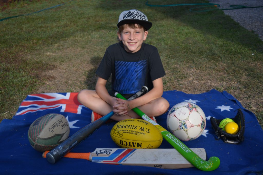 Brooke Sheridan is a multi-talented girl who has been nominated for the Australia Day Young Sportsperson of the Year Nick Kossatch Brooke Sheridan is a multi-talented girl who has been nominated for the Australia Day Young Sportsperson of the Year Nick Kossatch