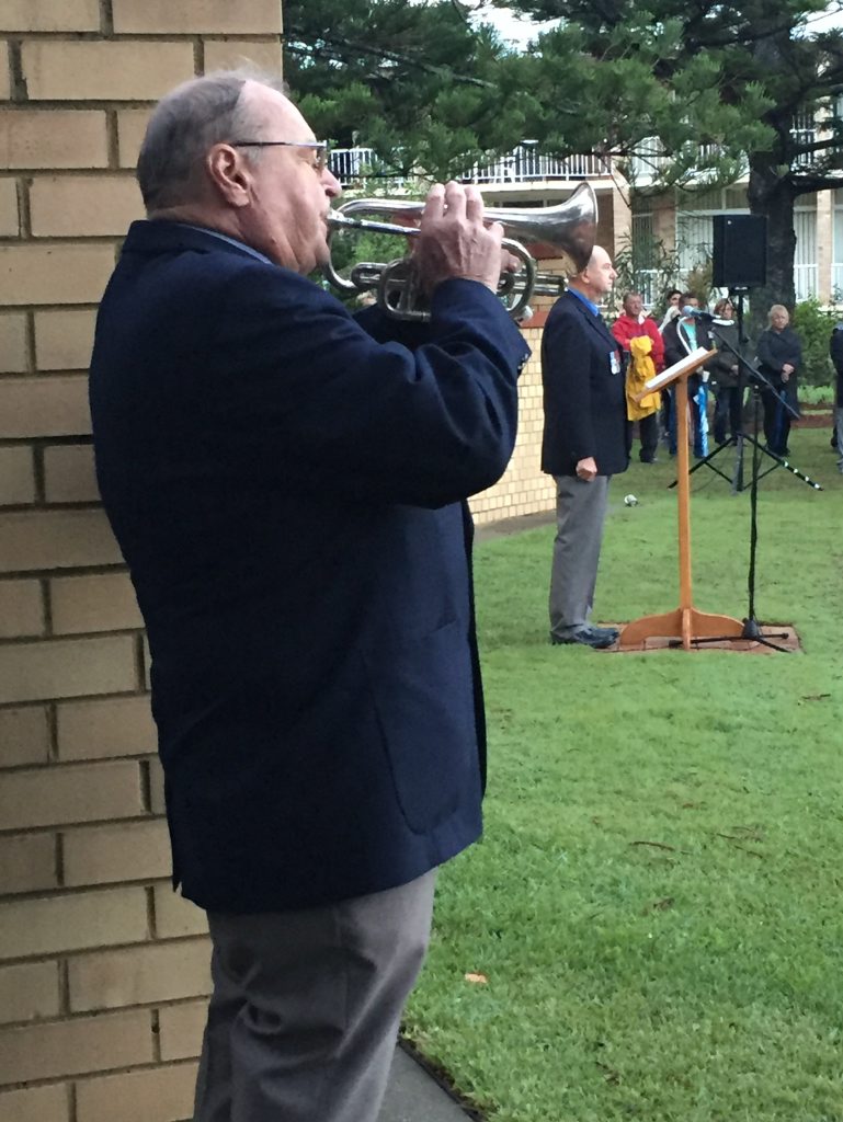 Anzac Day dawn service at the Lyle Rose Memorial Park in Sawtell. Anzac Day dawn service at the Lyle Rose Memorial Park in Sawtell.