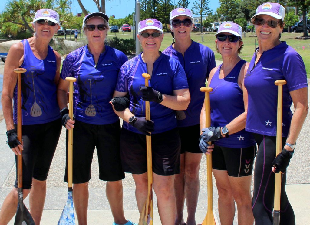 LADIES TO COMPETE: Eva Munzel, Janella Anderson and Barbara Watts from Burrum District Club, with team captain Anne Cupitt, Wendy Bentley and coach Rae Lavey. LADIES TO COMPETE: Eva Munzel, Janella Anderson and Barbara Watts from Burrum District Club, with team captain Anne Cupitt, Wendy Bentley and coach Rae Lavey.